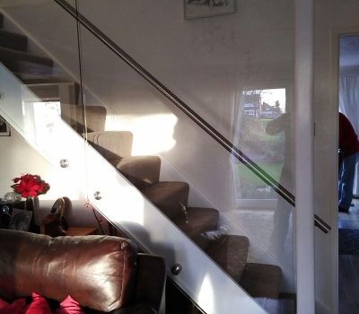 Glass Balistrade Bi folds Cannock, Midlands
